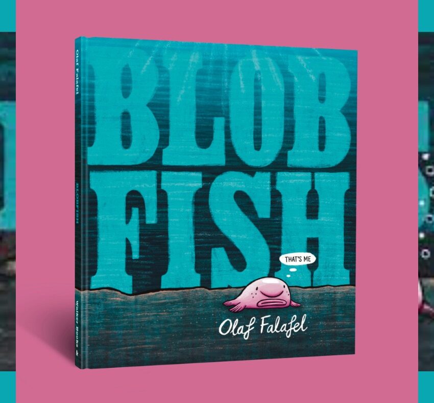 Cover of the book Blobfish - small pink fish with a sad looking face