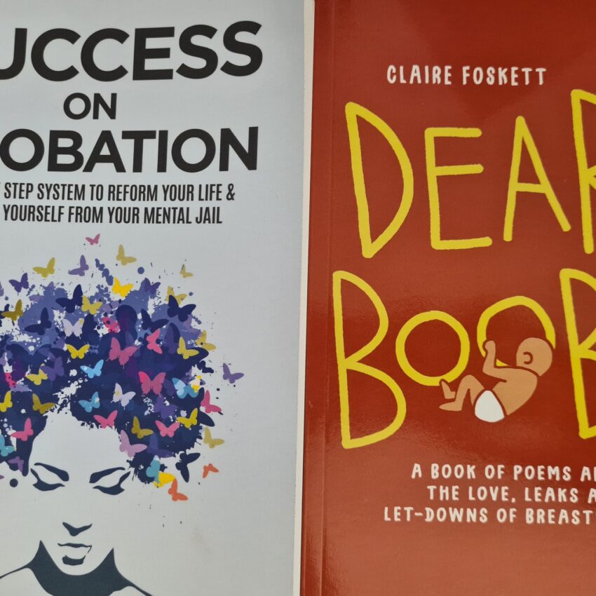Book covers; Success on Probation and Dear Books
