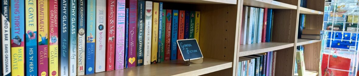 Books on shelf